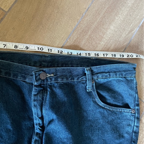 Wrangler Men's dark wash regular fit Jeans 42x32 - Picture 10 of 10